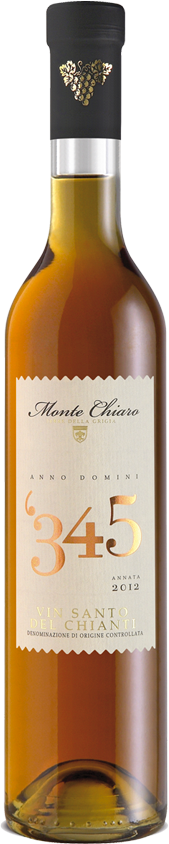 Bottle of Montechiaro Anno Domini 345 Vin Santo 2019